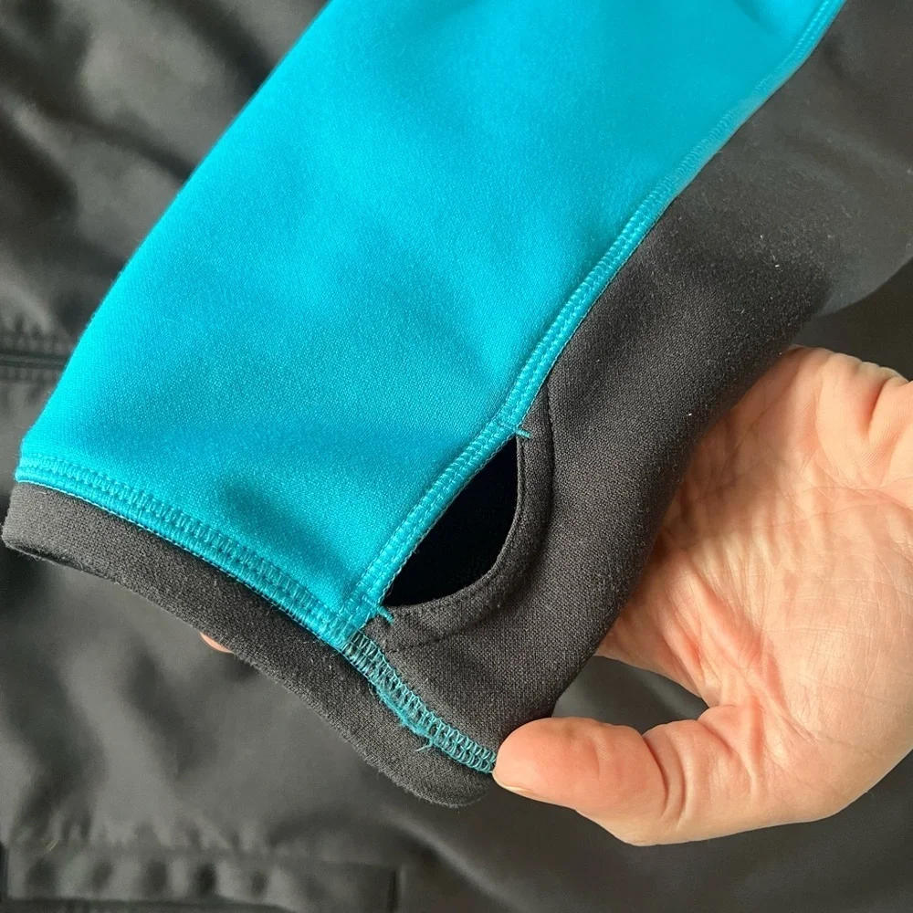 The North Face Blue and Gray Hoodie